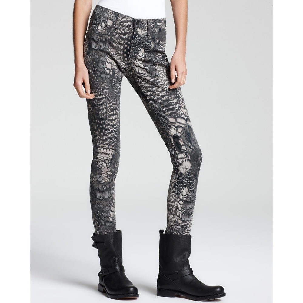 Rag & Bone Legging In Feather Print - image 3